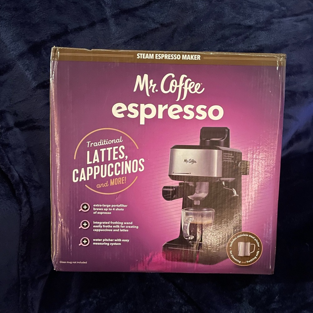 Mr Coffee Steam Espresso Machine